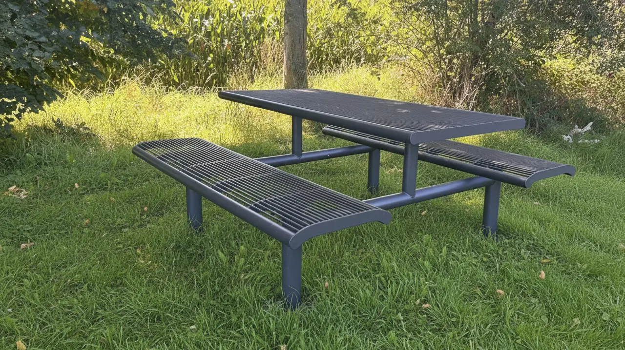 Picknickset Cruzado staal openbare ruimte 2