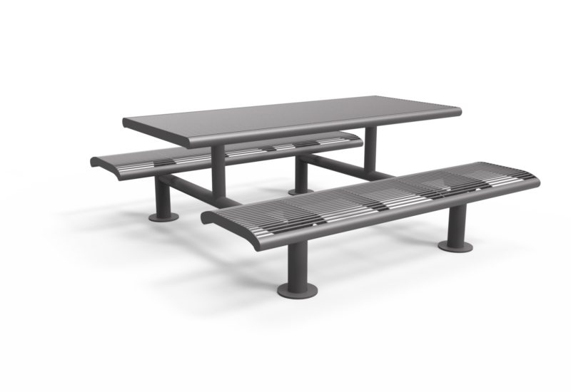 Product render Picnic set Cruzado Grijsen 2
