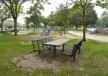 Cruzado tafel hout 3