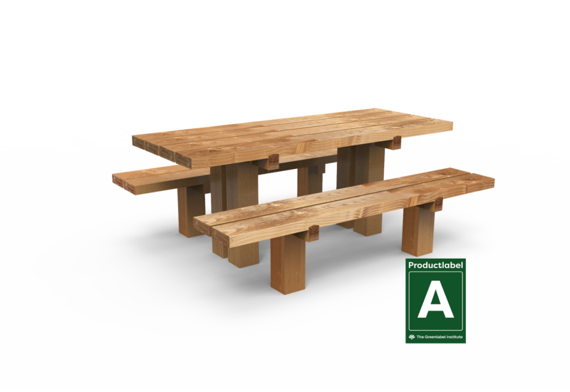 Picknickset Natuur Comfort Rendering