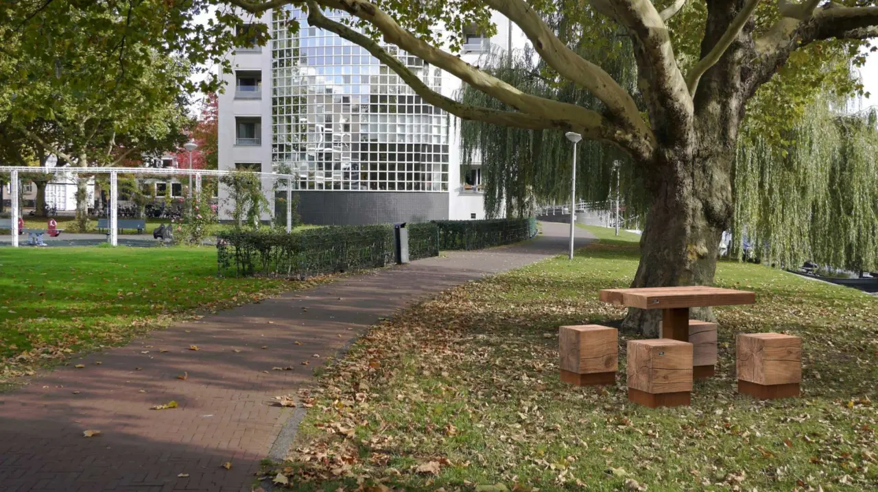Picknickset Pure Eco I voor de openbare ruimte