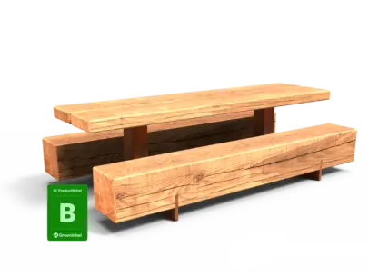 Productrender Pure Eco picknickset II Picknicksets NL Greenlabel Grijsen Label B
