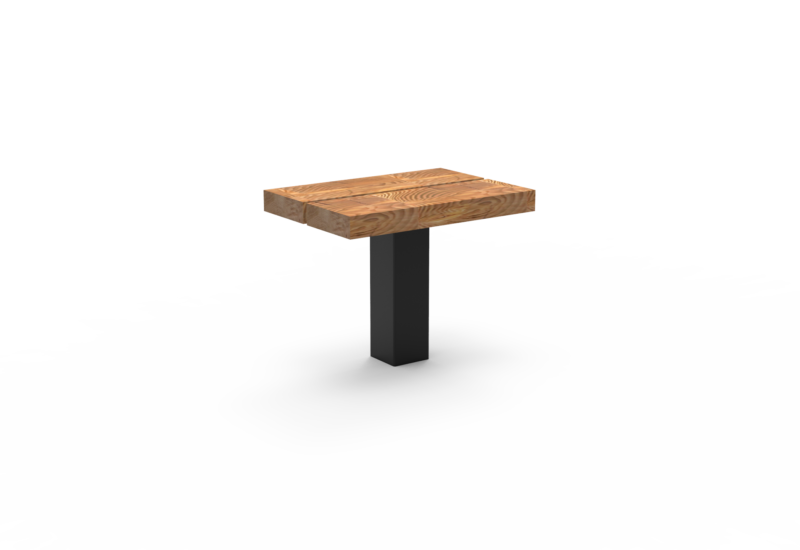 Productrender Picknicktafel Pure 1000 Grijsen
