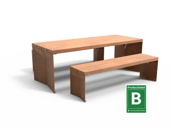 Produktrender Quadrat Picknicksets Grijsen label B