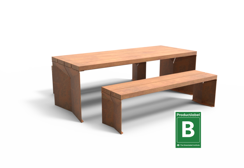 Produktrender Quadrat Picknicksets Grijsen label B