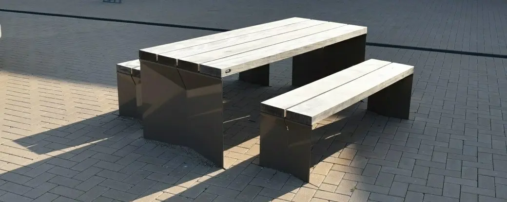 Picknickset Quadrat voor de openbare ruimte