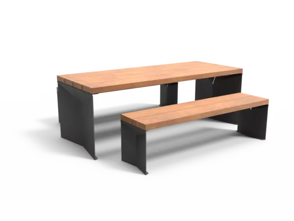 Picknickset Quadrat voor de openbare ruimte