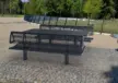 Picknickset Wenters met rugleuning openbare ruimte 6