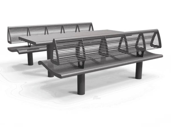 Picknickset Wenters met rugleuningen productrender web