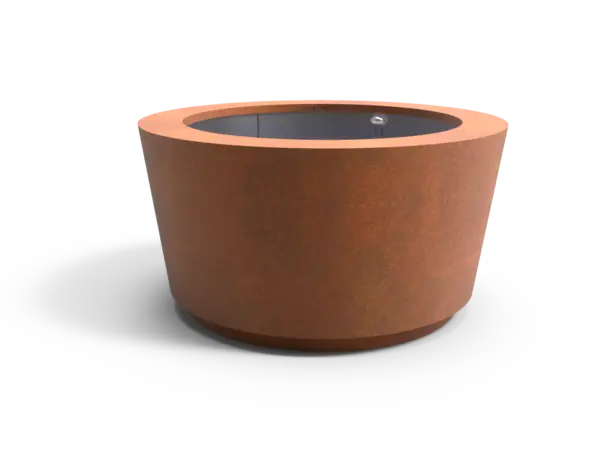 Planters Cone Ø1500 corten productrender