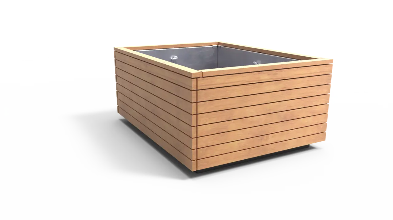 LINEO hout horizontaal 2000x1500x900 productrender