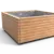 LINEO hout horizontaal 2000x2000x900 productrender
