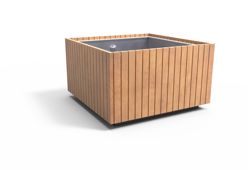 LINEO hout verticaal 1500x1500x900 productrender