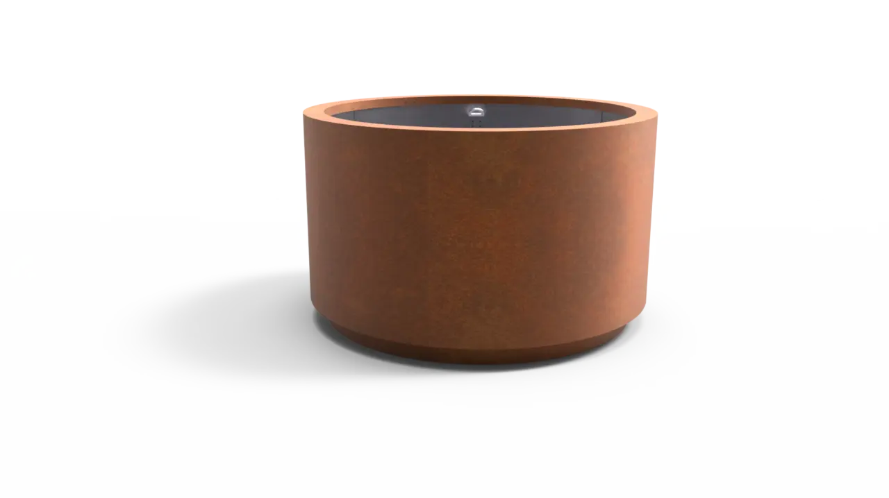 RONDO corten Ø1500x900 productrender