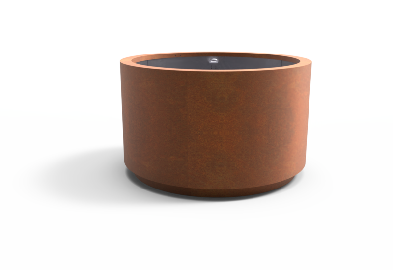 RONDO corten Ø1500x900 productrender