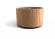 RONDO verticaal hout Ø1500x900 productrender
