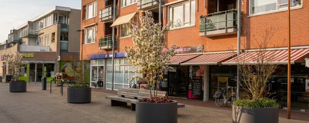Plantenbak en boombak Rondo staal