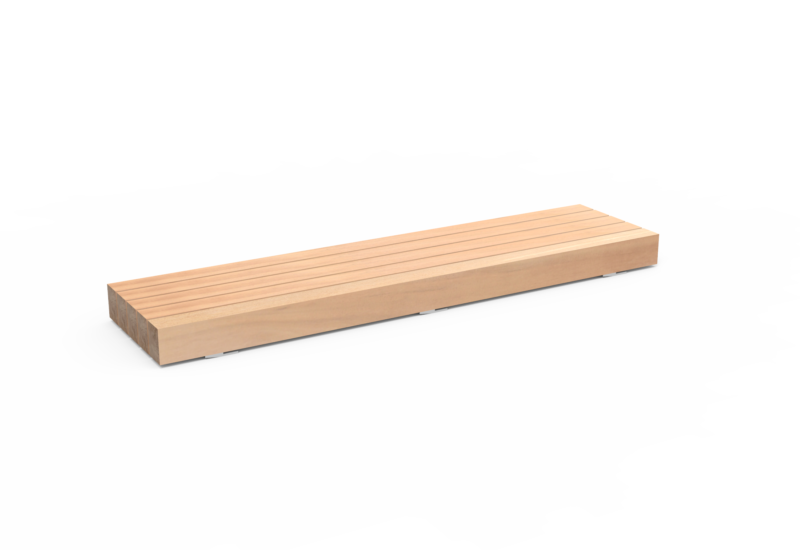 Productrender Plane enkelzits zitrand lengte richting