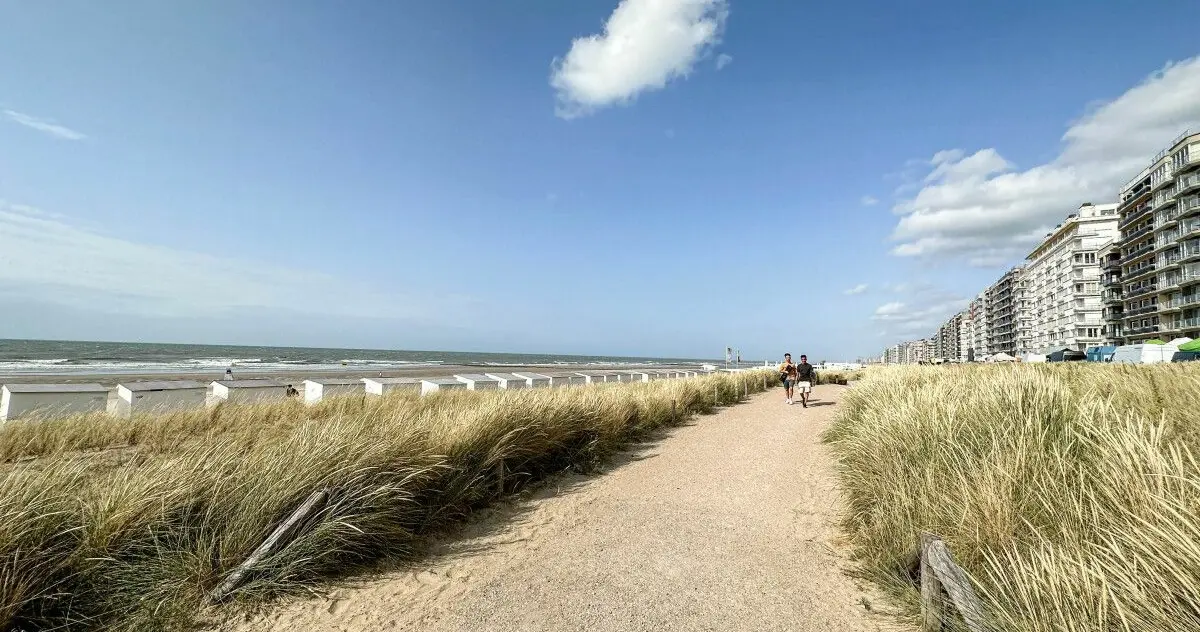 Groene zeedijk Middelkerke Agentschap Maritieme Dienstverlening en Kust