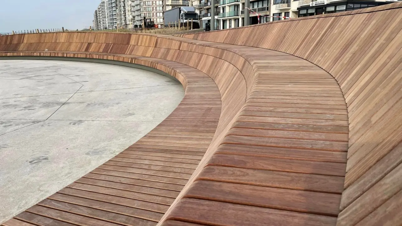 Middelkerke Westende Rauschenbergplein maatwerkbank 3