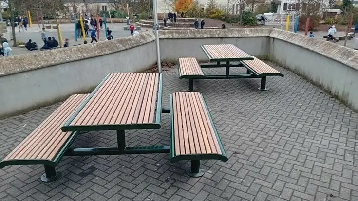 Beckingen Cruzado Picknickset Grijsen Stadtmobiliar