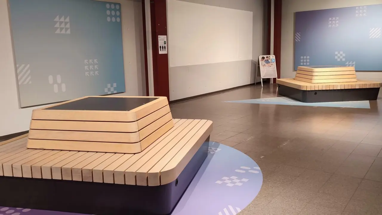 Universiteit Bielefeld Plane Solid maatwerk banken Binnenmeubilair 10