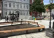 Parkbank Celle Markt 5 Grijsen Stadtmobiliar