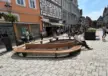 Parkbank Celle Markt Grijsen Stadtmobiliar