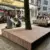 Celle Poststr Zentrum Baumpodest 2, Grijsen Stadtmobiliar