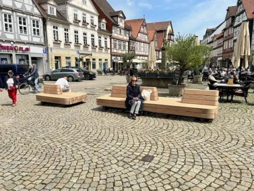 Maatwerk buitenbanken in Celle