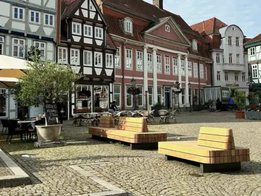 Maatwerk buitenbanken in Celle