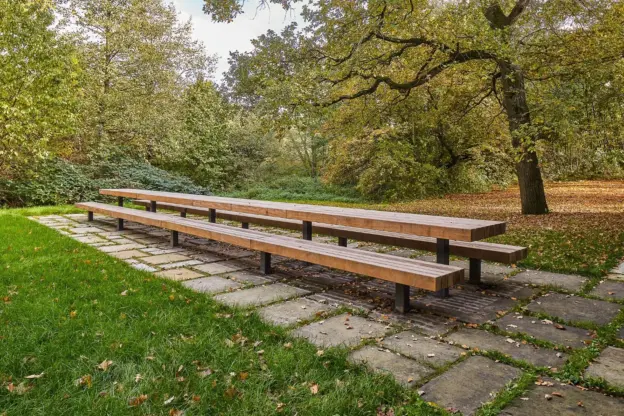 Hans Jürgen Landes Fotografie / Gerber Architekten Dortmund Picknickset Plane Maßanfertigung Grijsen Stadtmobiliar