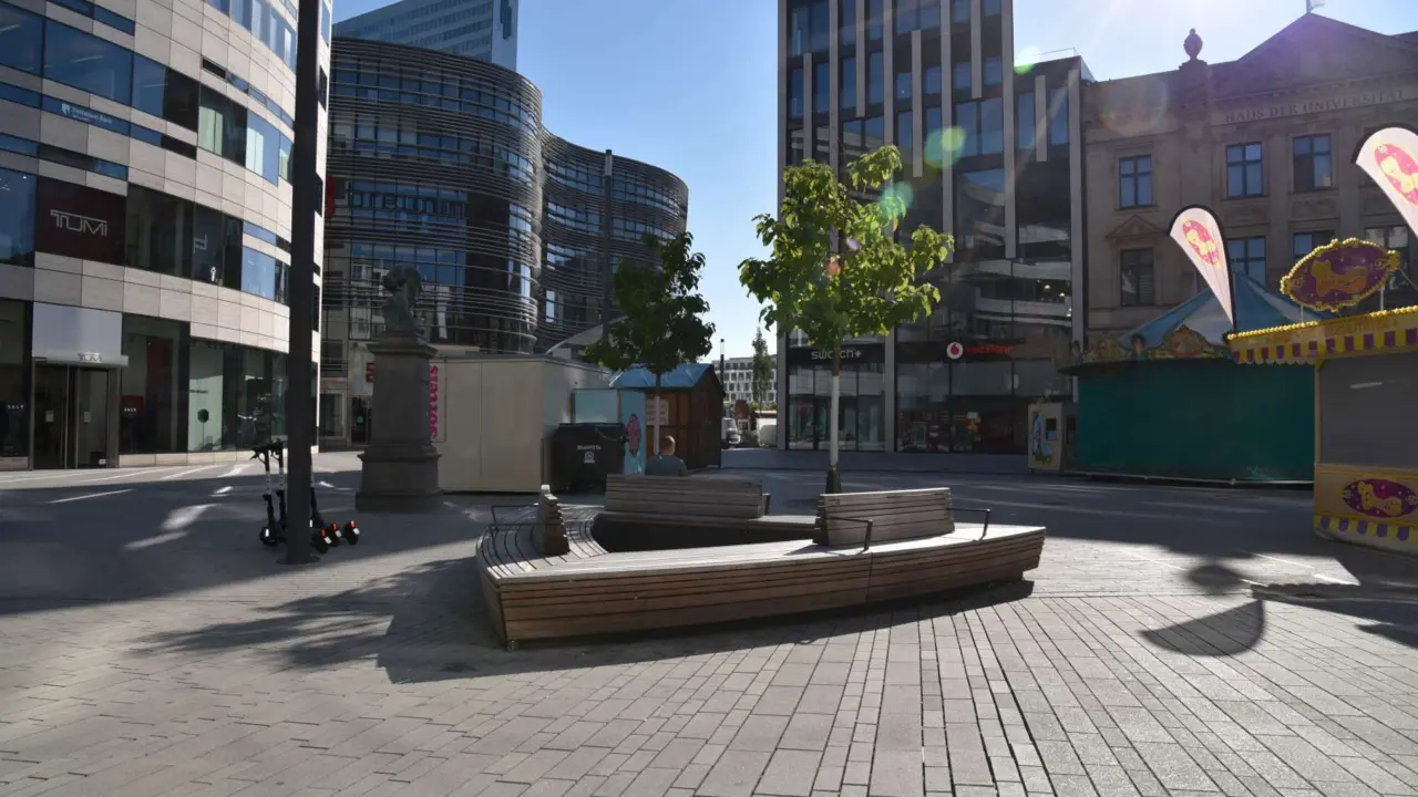 Schadowplatz Düsseldorf ronde boombank 4