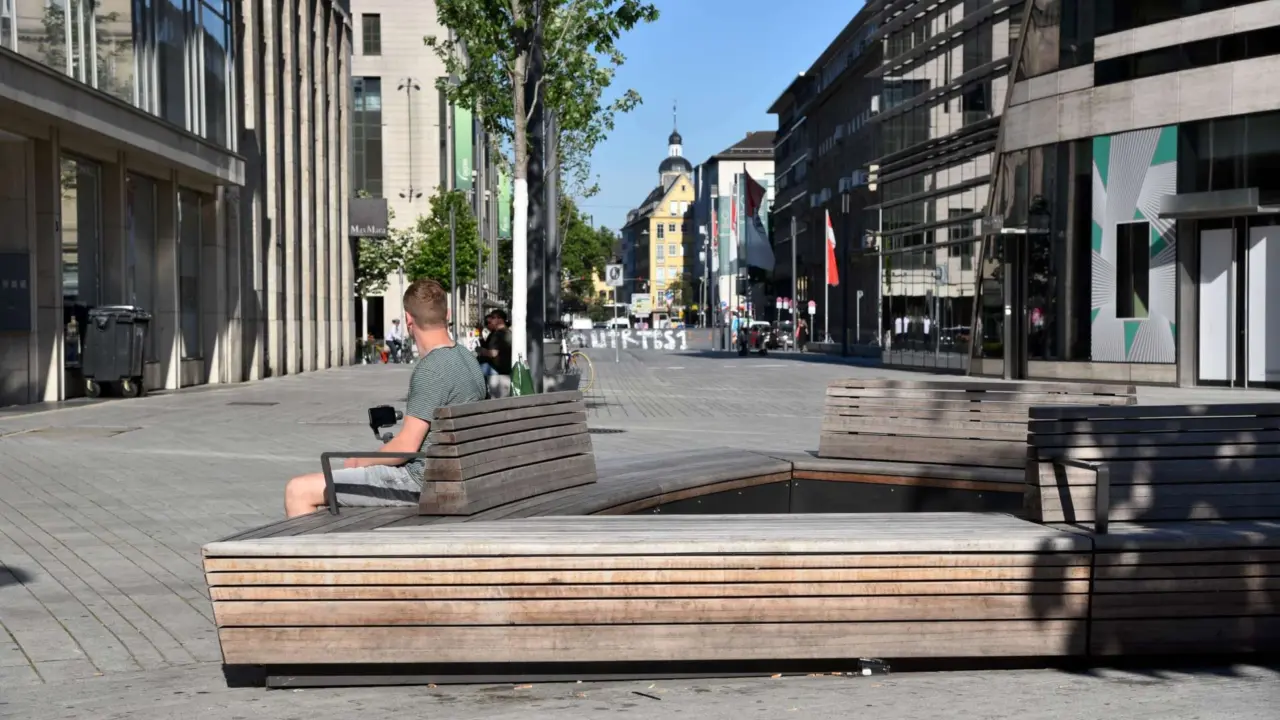 Schadowplatz Düsseldorf ronde boombank 5