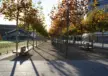 Duesseldorf Koe-Bogen schwebende Bänke Doppelbank Grijsen Stadtmobiliar 06 11 34