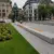 Duesseldorf Koe-Bogen Corneliusplatz Schalenbrunnen 1 Bankauflagen Grijsen Stadtmibiliar