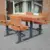 Erftstadt Dachterrasse Ingenieursbüro Plane Barset Picknickset 3 Grijsen Stadtmobiliar
