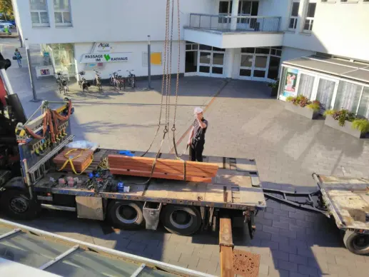 Fischer Teamplan Sondermöbel Serie Plane 5 Grijsen Stadtmobiliar