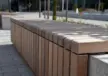 Groenlo Nedap 58 Sonderanfertigung Bankauflagen Holzauflage Grijsen Stadtmobiliar