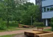 Göttingen Uni Pure mit und ohne Rückenlehne und großer Hocker klein Parkbank Grijsen Stadtmobiliar