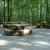 Nationalpark Hainich 23 Parkbank Picknickset Serie Pure Sondermodell Grijsen Stadtmobiliar
