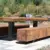 Grijsen Stadtmobiliar Hannover Bothfeld Picknickset Pure Eiche und Thermodouglasie 82