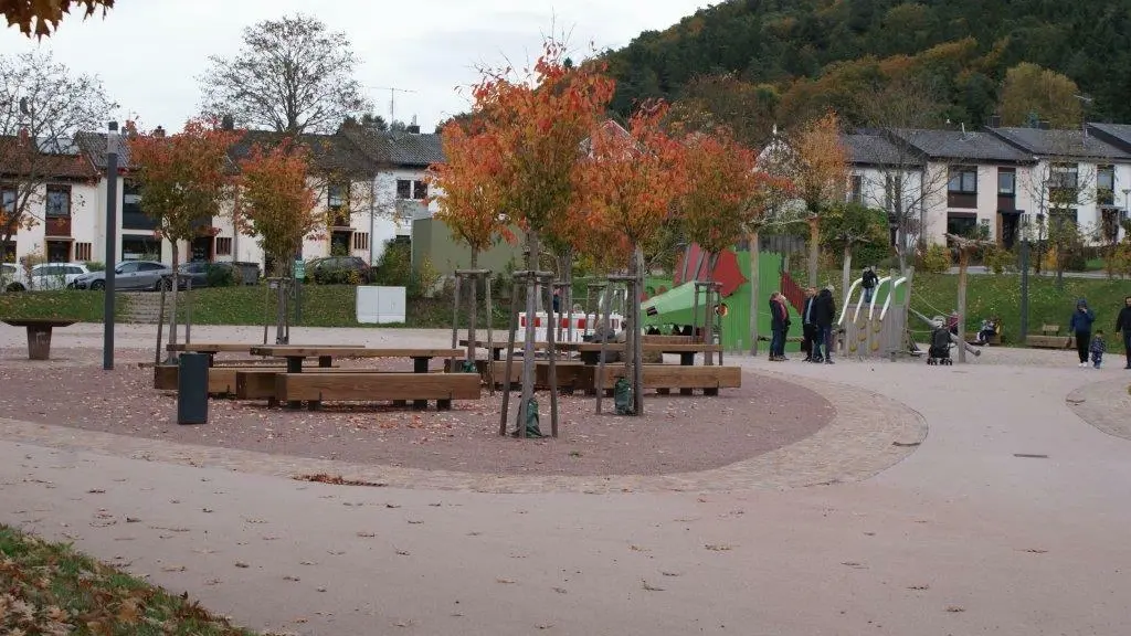 Marktplatz Kirkel Picknickset Pure Sonderelemente 2 Grijsen Stadtmobiliar