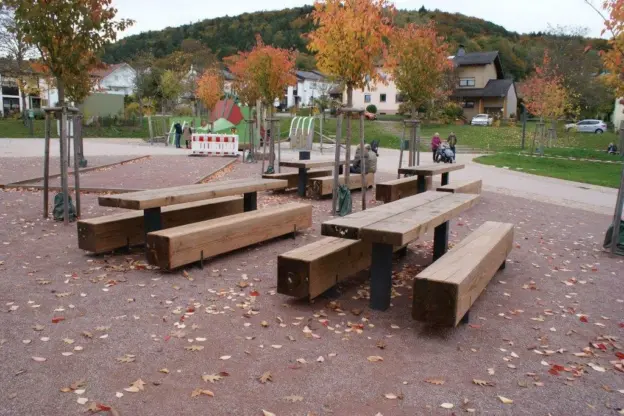 Marktplatz Kirkel Picknickset Pure Sonderelemente 25 Grijsen Stadtmobiliar