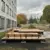 Köln Aachener Schule Podeste Blocks mit Rückenlehne Grijsen Stadtmobiliar