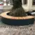 Leer Boombanken van staal en hout Grijsen Park Straatdesign straatmeubilair 8