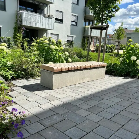 Memmingen Grid Bankauflage Fahrradbügel Cubic Grijsen 4 Grijsen Stadtmobiliar