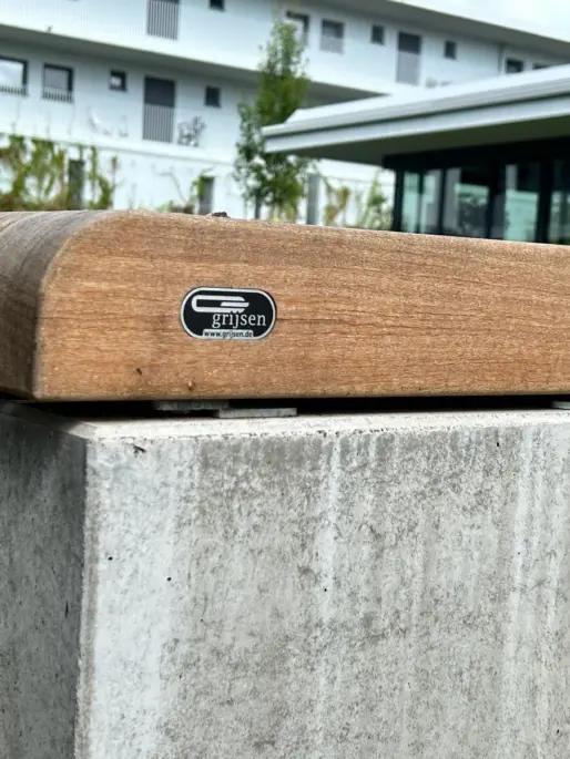 Memmingen Grid Bankauflage Fahrradbügel Cubic Grijsen 6 Grijsen Stadtmobiliar
