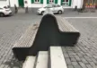 Treppenbank Monheim Parkbank Grijsen Stadtmobiliar