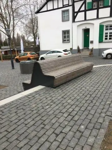 Treppenbank Monheim 08032018 9 Parkbank Grijsen Stadtmobiliar